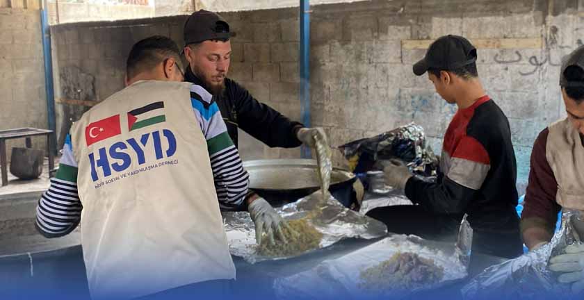 Gazze Acil Yemek Dağıtımı